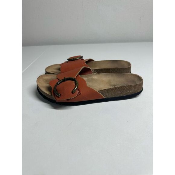 Cliffs By White Mountain Women’s Brown “Goyle” Slides Sandals Sz  6.5M See Notes - Picture 1 of 8